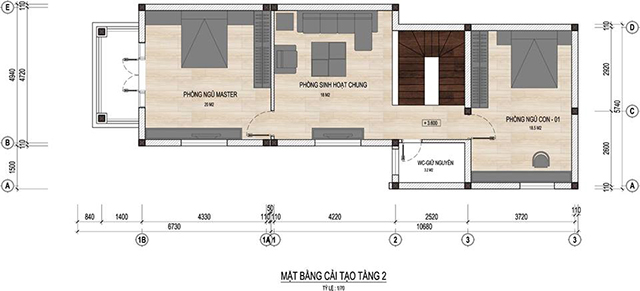 Thiết Kế Nội Thất Biệt Thự 3 Tầng Ở Nam An Khánh