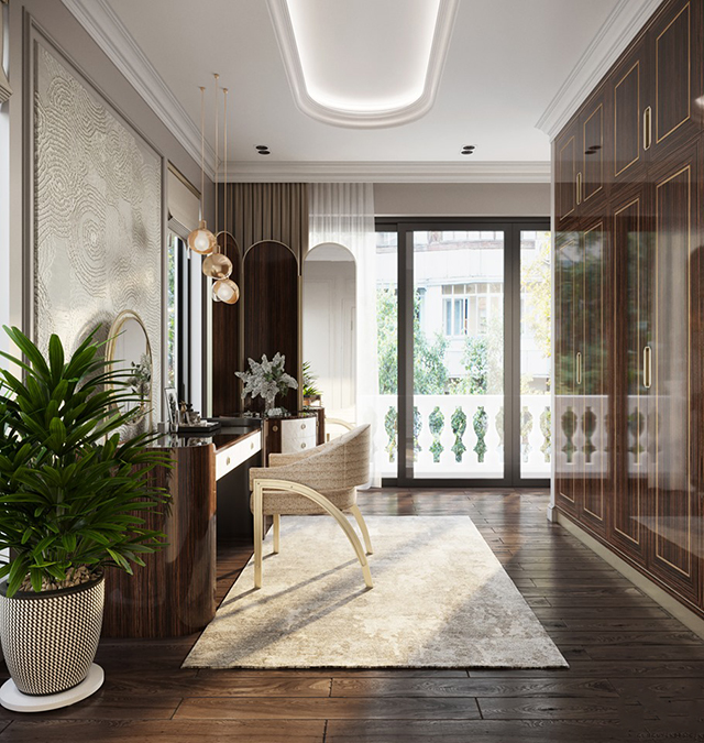 Thiết Kế Nội Thất Biệt Thự Dương Nội Theo Phong Cách Tân Cổ Điển