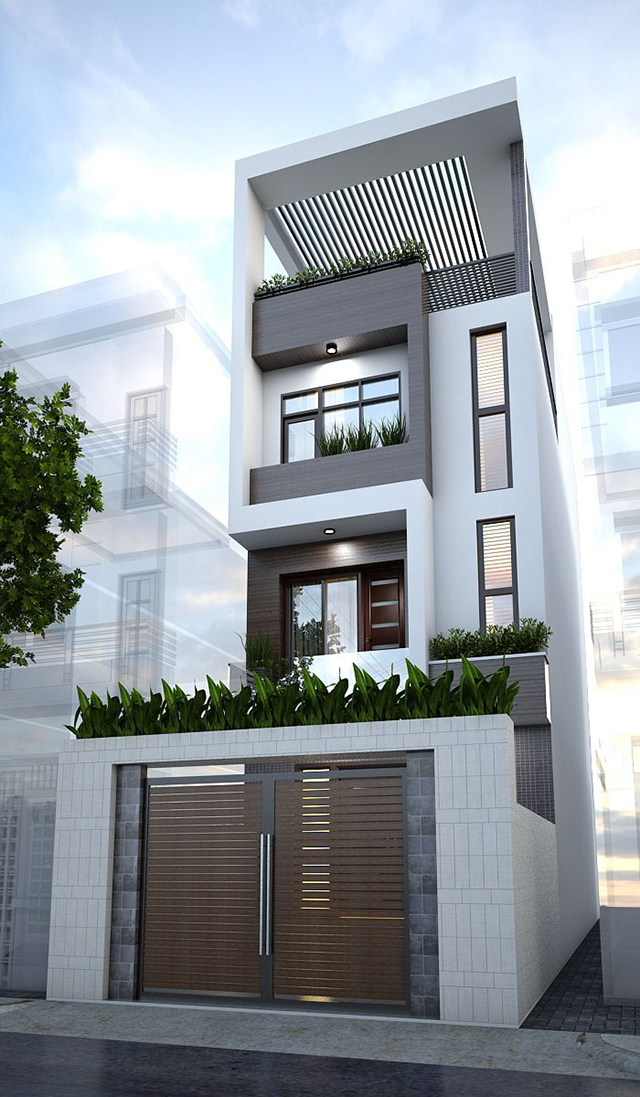 Thiết Kế Nội Thất Nhà Liền Kề 4 Tầng Ở Nam An Khánh Theo Phong Cách Hiện Đại