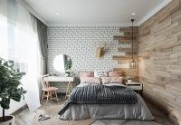 Thiết kế nội thất phòng ngủ căn hộ chung cư Gamuda theo phong cách Scandinavian