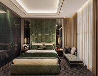 Thiết kế nội thất phòng ngủ hiện đại và sang trọng cho người mệnh Mộc ở Biệt thự Nam An Khánh