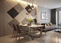 Thiết kế nội thất phòng khách chung cư tại Nguyễn Xiển mang phong cách hiện đại