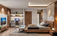 Thiết kế nội thất phòng ngủ hiện đại tại biệt thự Hà Đô Dragon City