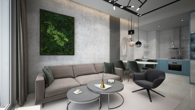 Thiết kế căn hộ 130m2 ở Long Biên theo phong cách hiện đại