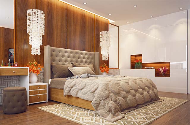 Thiết kế biệt thự cổ điển 3 tầng 102m2 ở Dương Nội