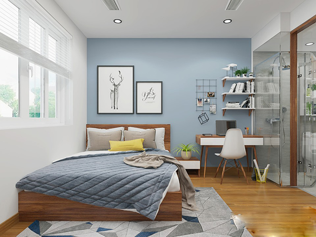 Thiết kế nội thất biệt thự 92m2 ở Nam An Khánh