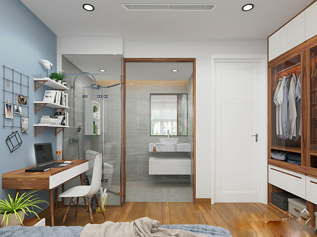 Thiết kế nội thất biệt thự 92m2 ở Nam An Khánh