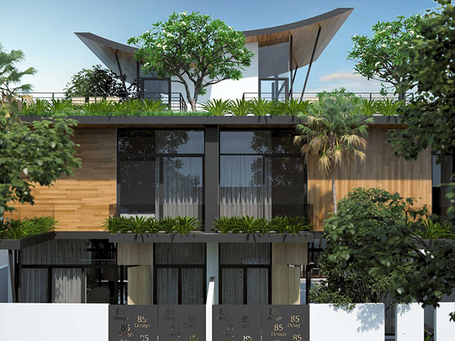 Thiết kế nội thất biệt thự 92m2 ở Nam An Khánh