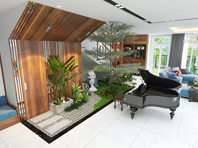 Thiết kế nội thất biệt thự 92m2 ở Nam An Khánh