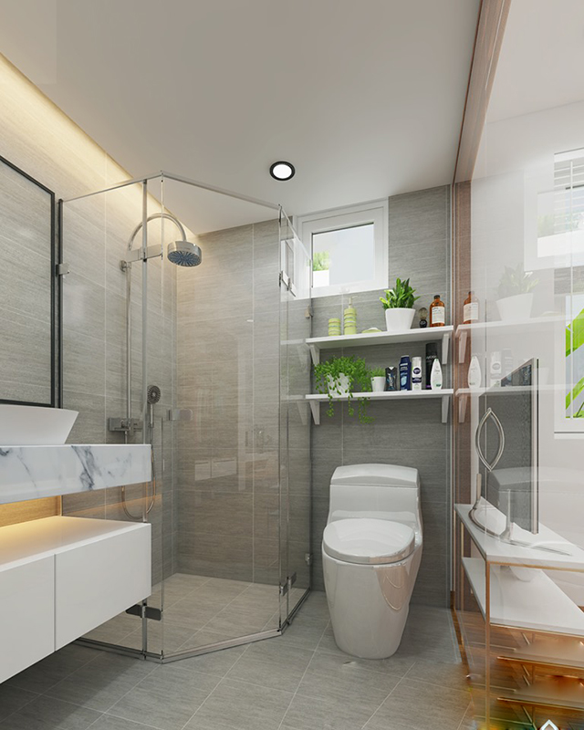 Thiết kế nội thất biệt thự 92m2 ở Nam An Khánh
