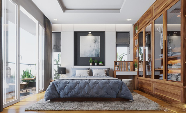Thiết kế nội thất biệt thự 92m2 ở Nam An Khánh