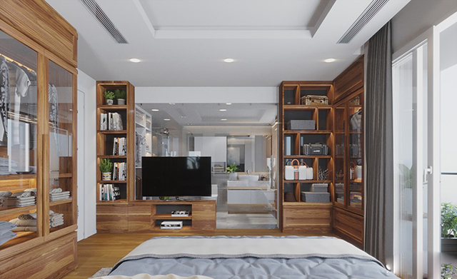 Thiết kế nội thất biệt thự 92m2 ở Nam An Khánh