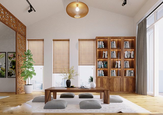 Thiết kế nội thất biệt thự 92m2 ở Nam An Khánh