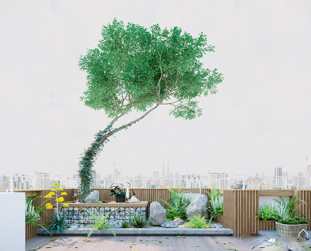 Thiết kế nội thất biệt thự 92m2 ở Nam An Khánh