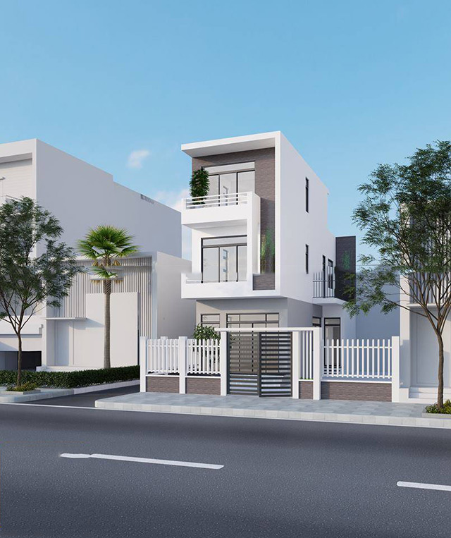 Thiết kế nội thất nhà liền kề 89m2 tại Hà Đô Charm Villas