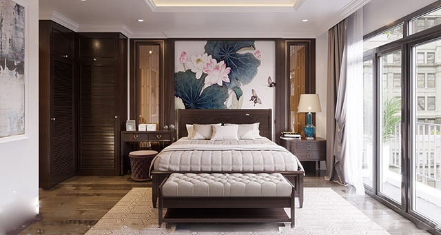 Thiết kế nội thất biệt thự mái thái 118m2 ở Dương Nội theo phong cách hiện đại