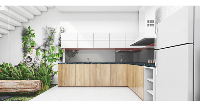 Thiết kế nội thất biệt thự 2 tầng ở Nam An Khánh theo phong cách hiện đại