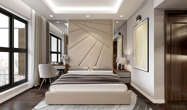 Thiết kế chung cư Nguyễn Xiển mang phong cách thiết kế hiện đại 67.91m2
