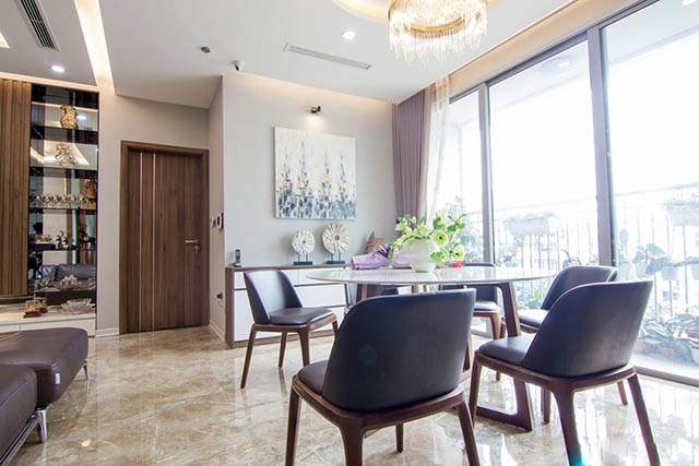 Thiết kế chung cư Thanh Xuân mang phong cách thiết kế hiện đại với diện tích 81.88m2