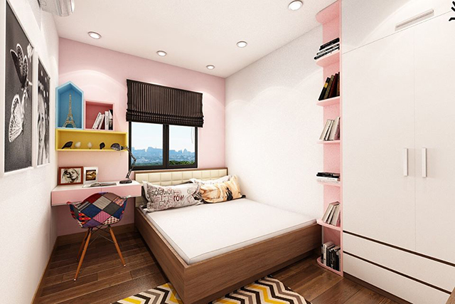 Thiết kế chung cư Gamuda 3 phòng ngủ theo phong cách hiện đại
