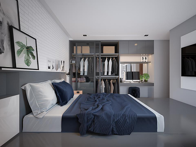 Thiết kế nội thất căn hộ chung cư Gamuda 120m2 theo phong cách hiện đại
